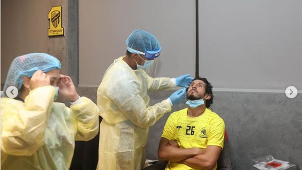 أحمد حجازي يخضع لمسحة