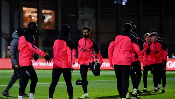 محمد صلاح في تدريبات