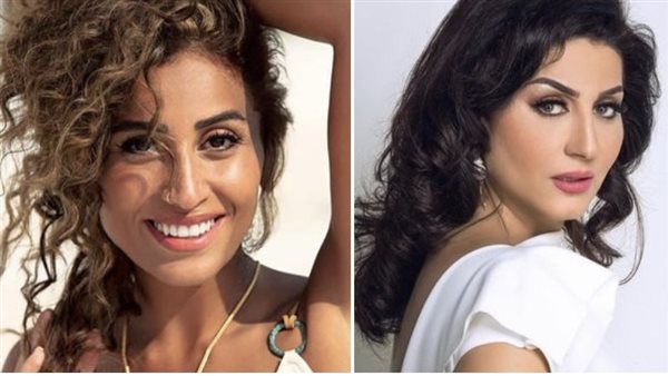 وفاء عامر ودينا الشربيني