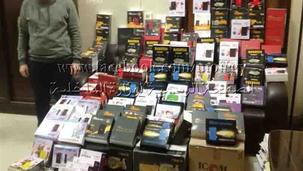 جانب من المضبوطات