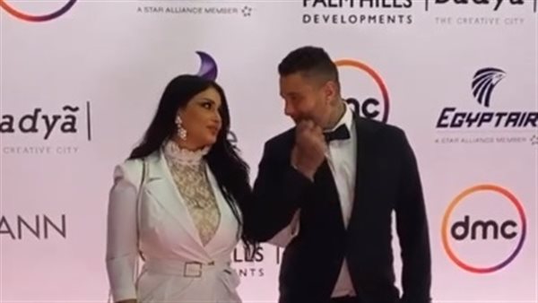 أحمد الفيشاوي وزوجته