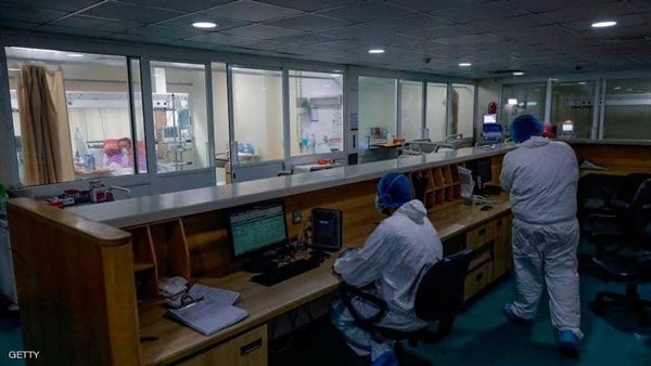 مستشفى يعالج مصابي