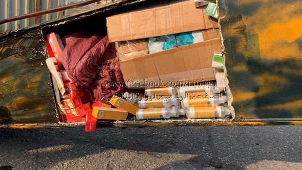 جانب من المضبوطات