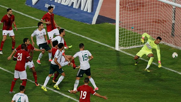 صورة من مباراة الأهلي