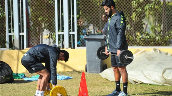 صالح جمعة في التدريبات