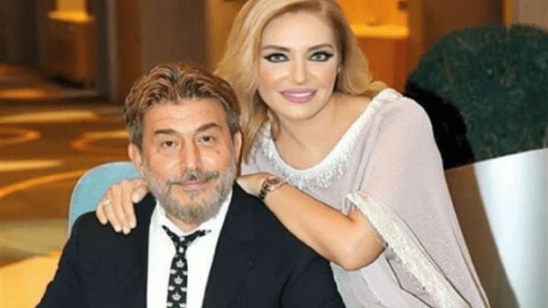 عابد فهد وزوجته 