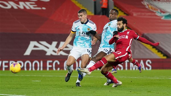 محمد صلاح في مباراة