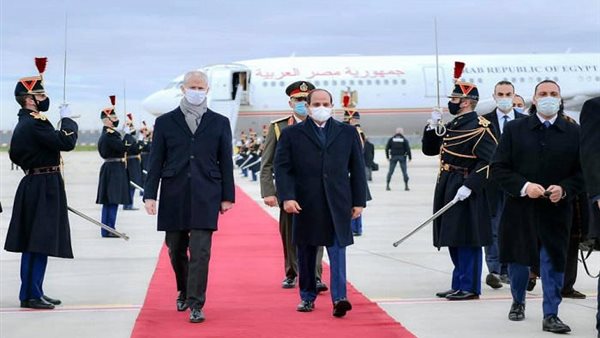جانب من زيارة السيسي