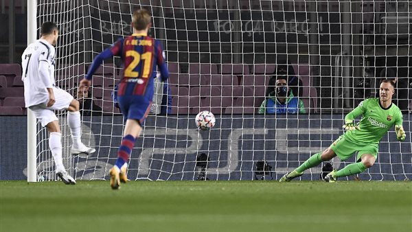 جانب من المباراة