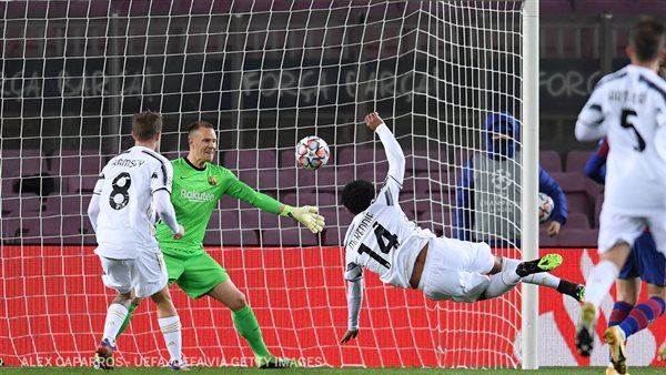 جانب من المباراة