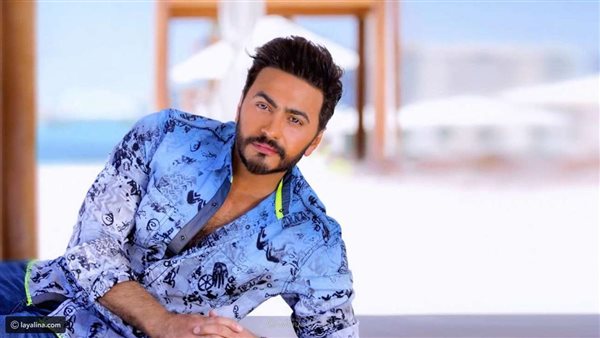 الفنان تامر حسنى