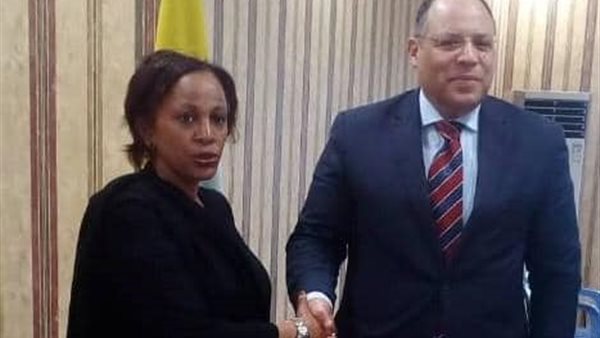 جانب من استقبال السفير