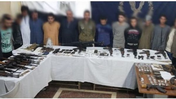 المتهمين وجانب من