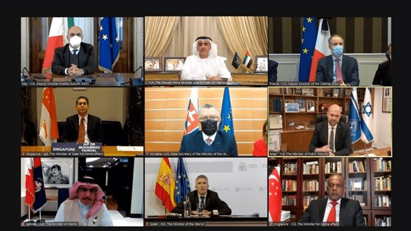  اجتماعا عن بعد لوزراء