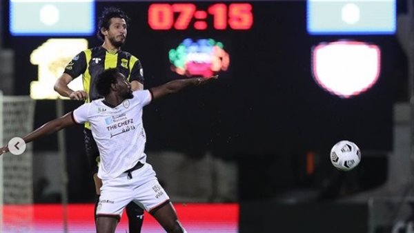 جانب من المباراة