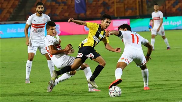 جانب من مباراة الزمالك