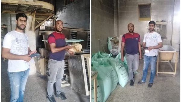 ضبط 83شيكارة دقيق