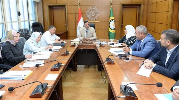 محافظ الدقهلية خلال