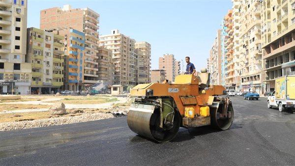 جانب من الرصف