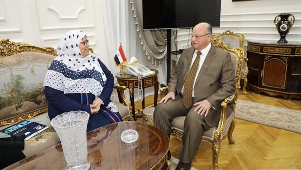 محافظ القاهرة يستقبل