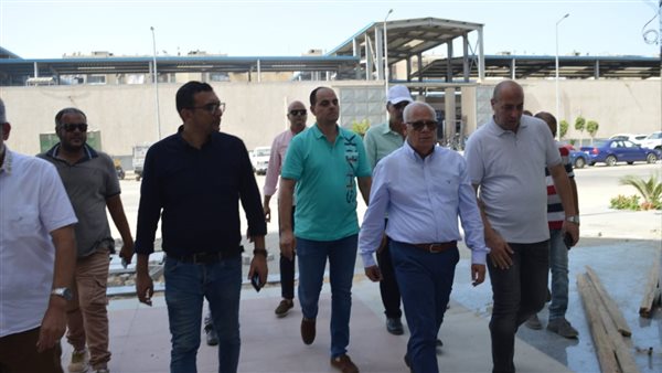 محافظ بورسعيد يتفقد