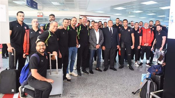 بعثة يد الأهلي تصل