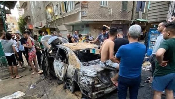 صورة من الحريق 