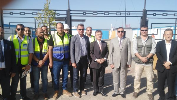 سفير اليابان يتفقد