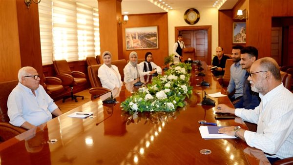 محافظ بورسعيد يتابع