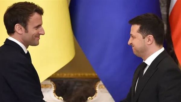 ماكرون وزيلينسكي