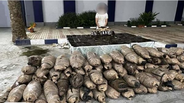 المتهم والمضبوطات