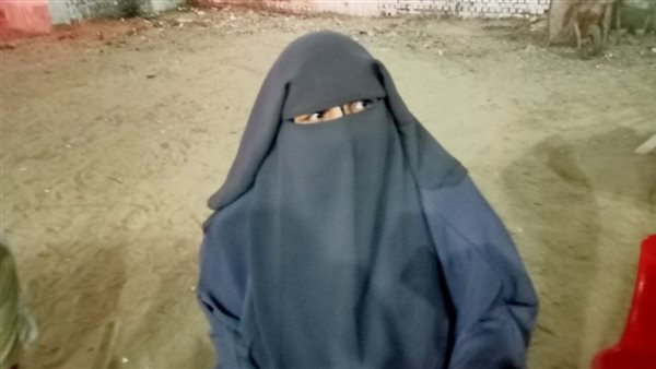 زوجة المصاب