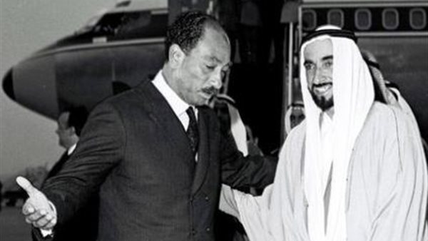 الشيخ زايد والرئيس