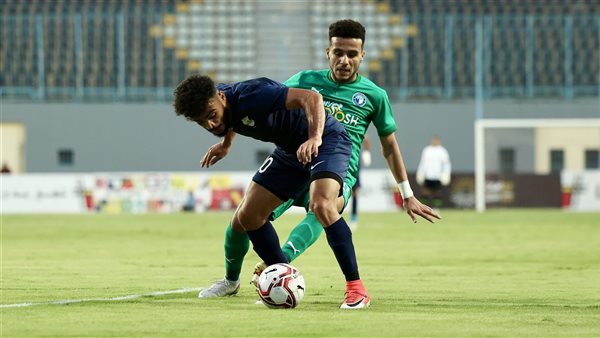 جانب من مباراة بيراميدز