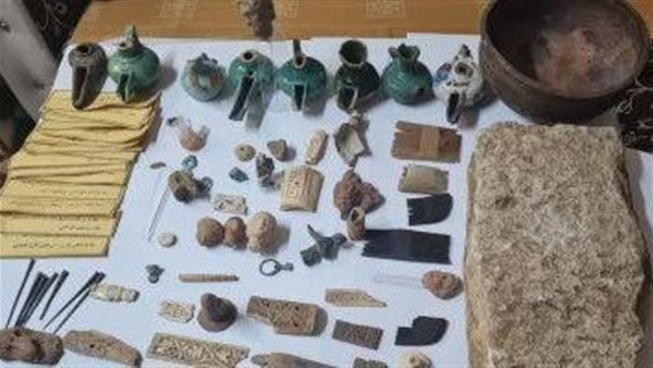 جزء من المضبوطات