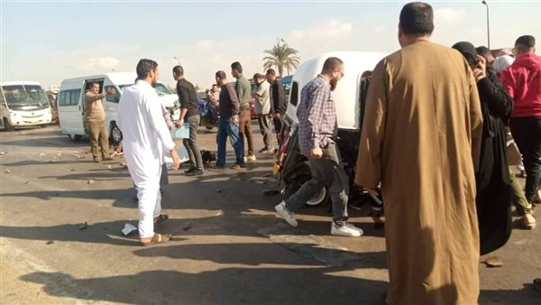 جانب من الحادث 