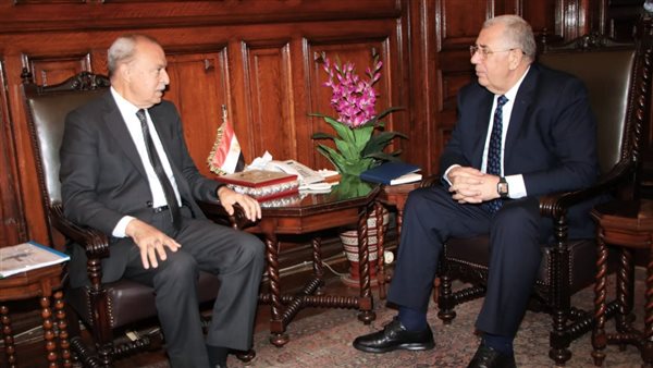 لقاء وزير الزراعة