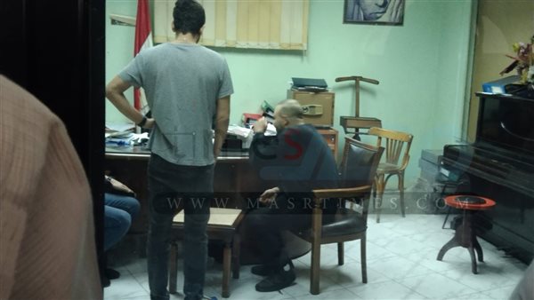 ابيوسف يصل مقر نقابة