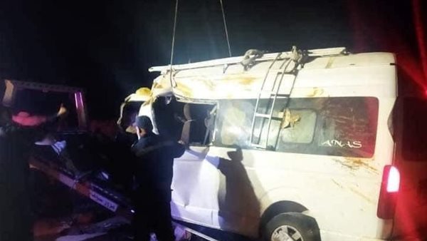 جانب من الحادث 