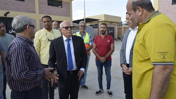 محافظ بورسعيد خلال