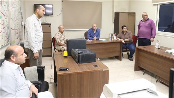 محافظ بني سويف يتابع