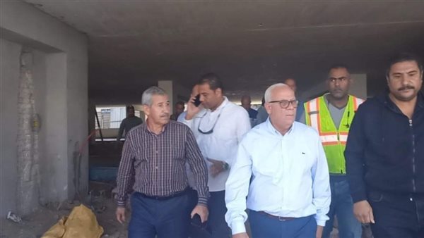 محافظ بورسعيد خلال