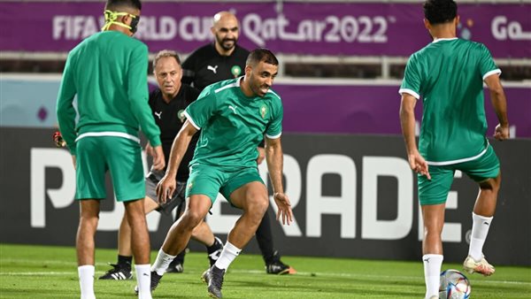 تدريبات منتخب المغرب
