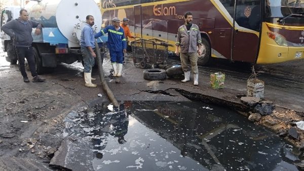 سقوط أتوبيس في هبوط