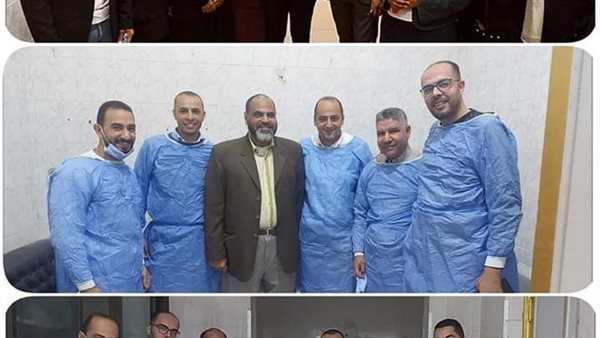 الفريق الطبي بمستشفى