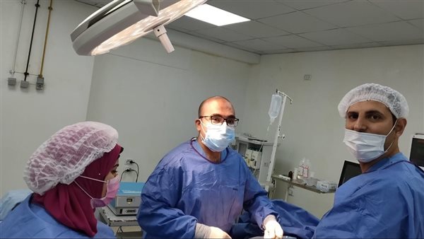 جانب من إجراء العمليات