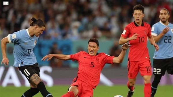 جانب من مباراة كوريا