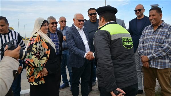 محافظ بورسعيد يتفقد