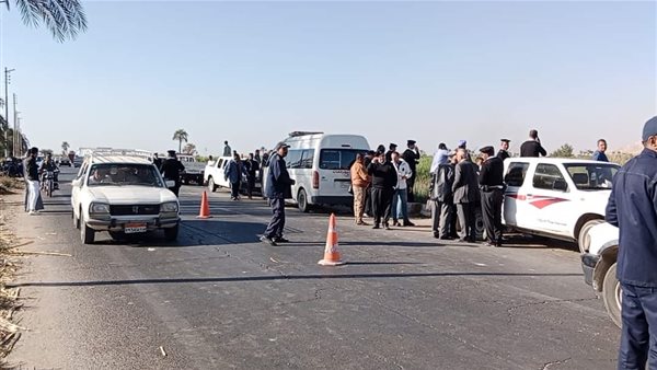 جانب من حادث قنا