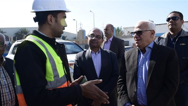 محافظ بورسعيد يتابع